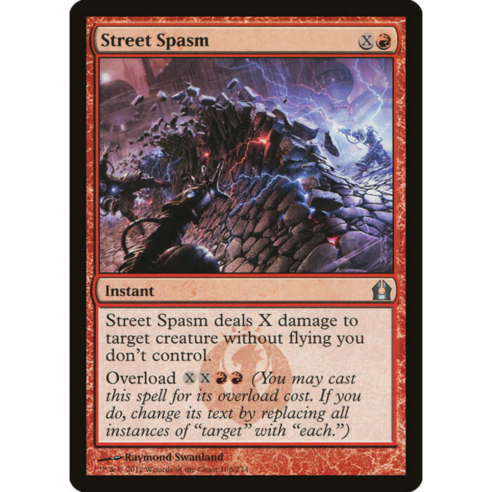Magic: The Gathering Street Spasm (106) Lightly Played