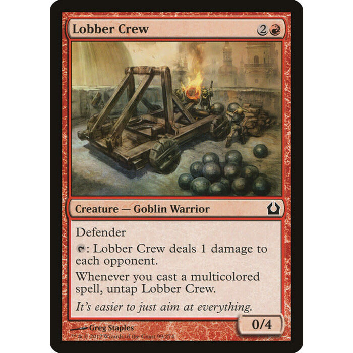 Magic: The Gathering Lobber Crew (099) Lightly Played