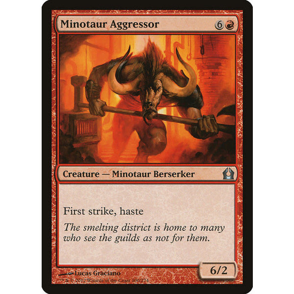 Magic: The Gathering Minotaur Aggressor (100) Lightly Played