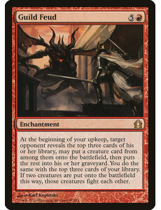 Magic: The Gathering Guild Feud (097) Moderately Played