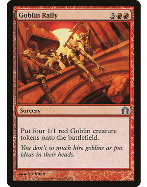Magic: The Gathering Goblin Rally (095) Lightly Played