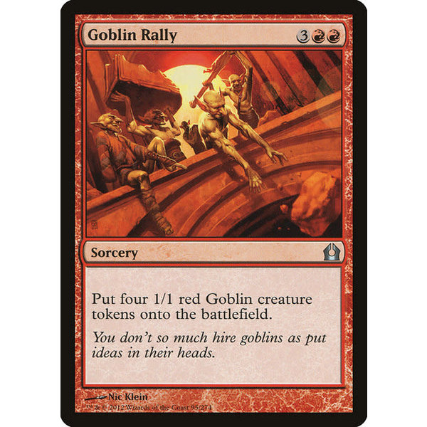 Magic: The Gathering Goblin Rally (095) Lightly Played