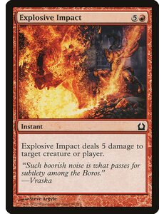 Magic: The Gathering Explosive Impact (094) Moderately Played Foil