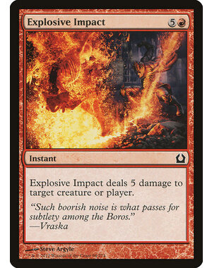 Magic: The Gathering Explosive Impact (094) Moderately Played Foil