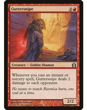 Magic: The Gathering Guttersnipe (098) Moderately Played