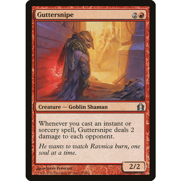 Magic: The Gathering Guttersnipe (098) Moderately Played