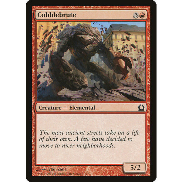 Magic: The Gathering Cobblebrute (091) Moderately Played
