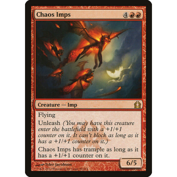 Magic: The Gathering Chaos Imps (090) Lightly Played Foil