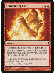 Magic: The Gathering Annihilating Fire (085) Moderately Played