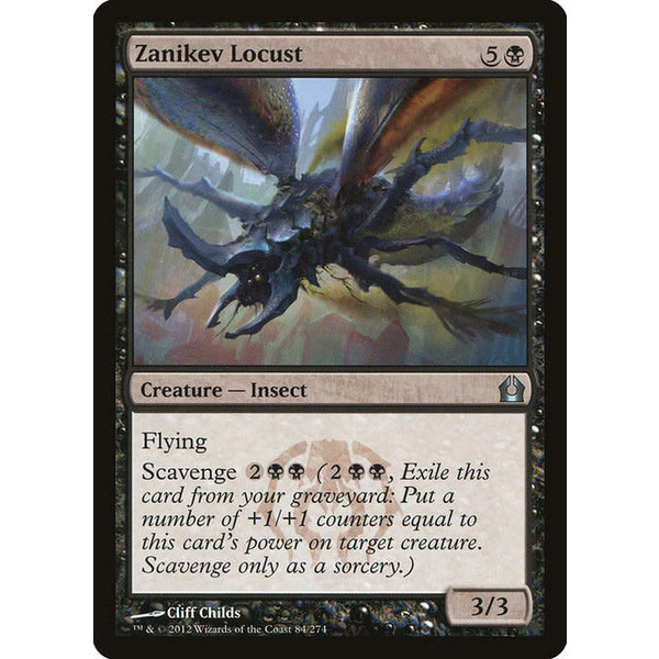 Magic: The Gathering Zanikev Locust (084) Lightly Played
