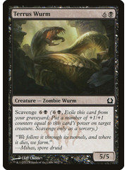 Magic: The Gathering Terrus Wurm (080) Lightly Played