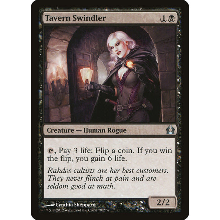 Magic: The Gathering Tavern Swindler (079) Lightly Played