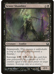 Magic: The Gathering Sewer Shambler (075) Moderately Played