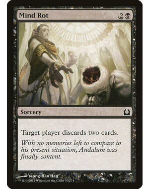 Magic: The Gathering Mind Rot (070) Moderately Played