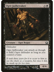 Magic: The Gathering Ogre Jailbreaker (072) Moderately Played