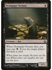 Magic: The Gathering Drainpipe Vermin (066) Lightly Played