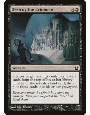 Magic: The Gathering Destroy the Evidence (064) Lightly Played
