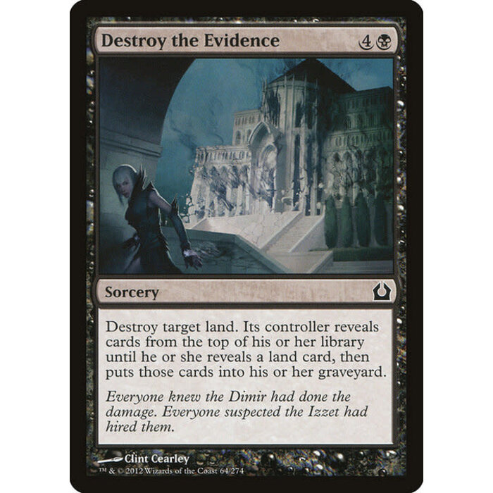 Magic: The Gathering Destroy the Evidence (064) Moderately Played