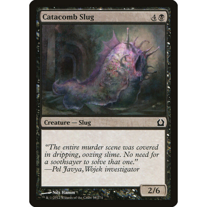 Magic: The Gathering Catacomb Slug (058) Lightly Played