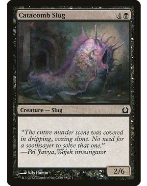 Magic: The Gathering Catacomb Slug (058) Moderately Played