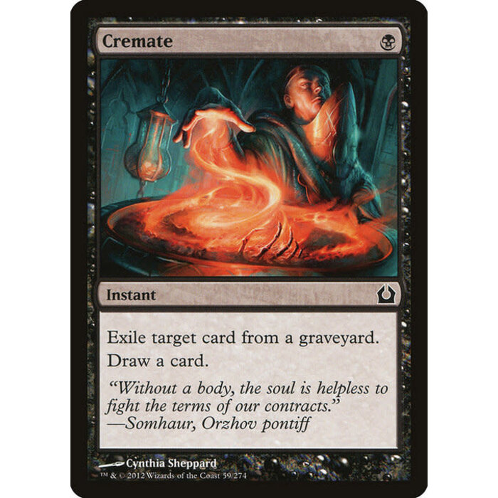 Magic: The Gathering Cremate (059) Lightly Played