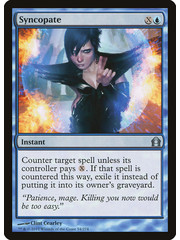 Magic: The Gathering Syncopate (054) Moderately Played