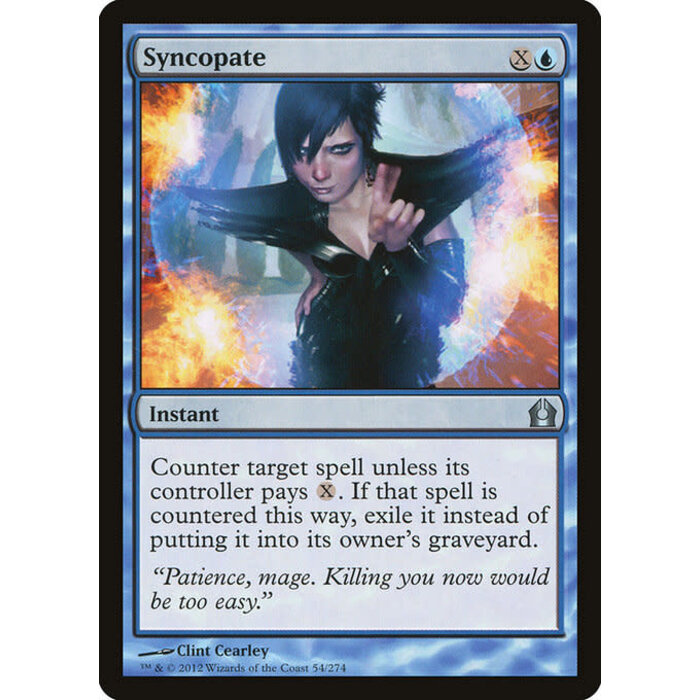 Magic: The Gathering Syncopate (054) Moderately Played