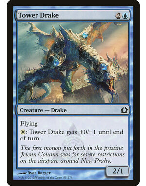 Magic: The Gathering Tower Drake (055) Moderately Played