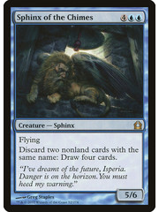 Magic: The Gathering Sphinx of the Chimes (052) Moderately Played Foil