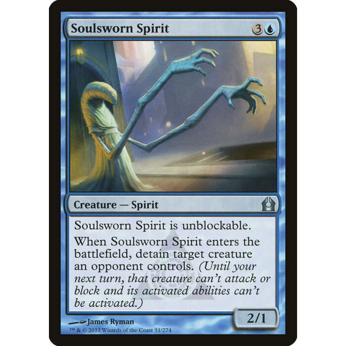 Magic: The Gathering Soulsworn Spirit (051) Lightly Played
