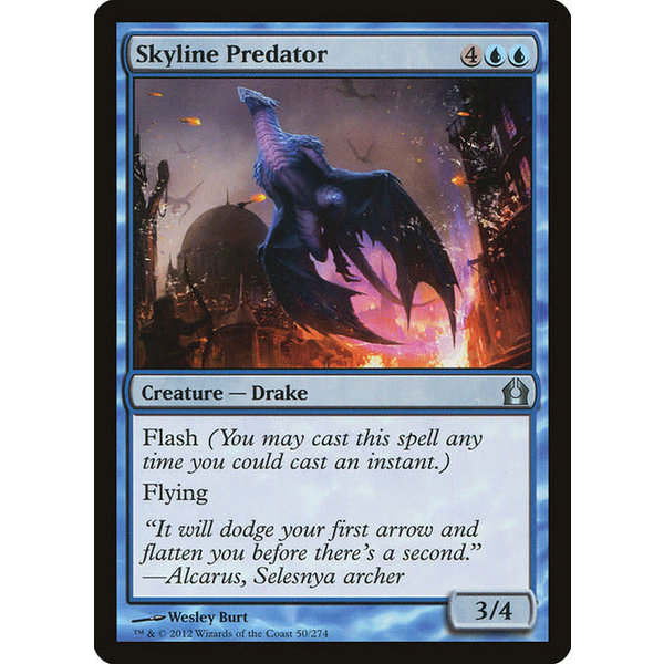 Magic: The Gathering Skyline Predator (050) Lightly Played