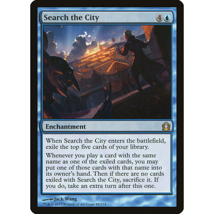 Magic: The Gathering Search the City (049) Moderately Played