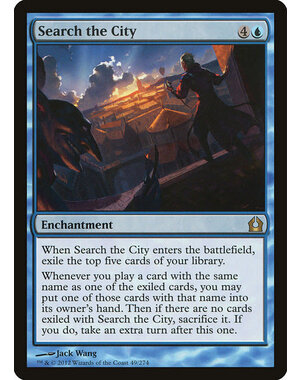 Magic: The Gathering Search the City (049) Moderately Played Foil