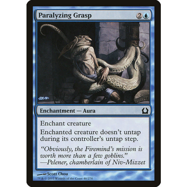 Magic: The Gathering Paralyzing Grasp (046) Lightly Played