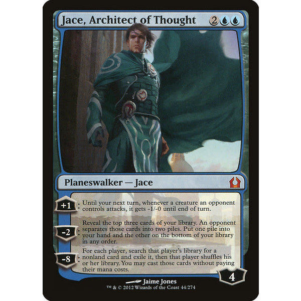 Magic: The Gathering Jace, Architect of Thought (044) Lightly Played Foil