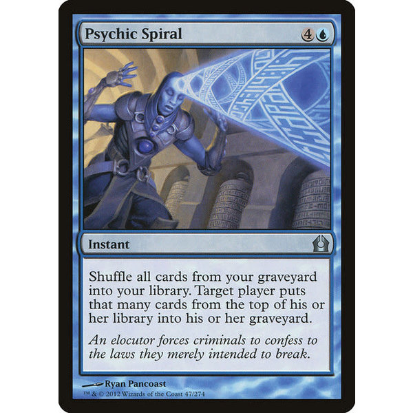 Magic: The Gathering Psychic Spiral (047) Lightly Played