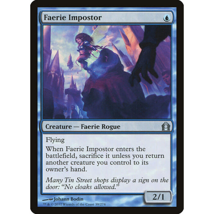 Magic: The Gathering Faerie Impostor (039) Lightly Played