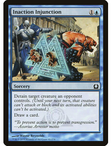 Magic: The Gathering Inaction Injunction (041) Lightly Played