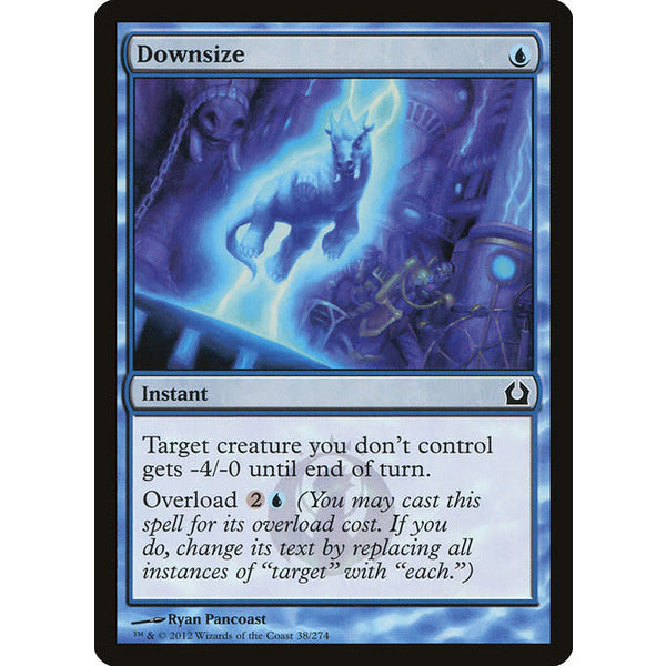 Magic: The Gathering Downsize (038) Moderately Played Foil