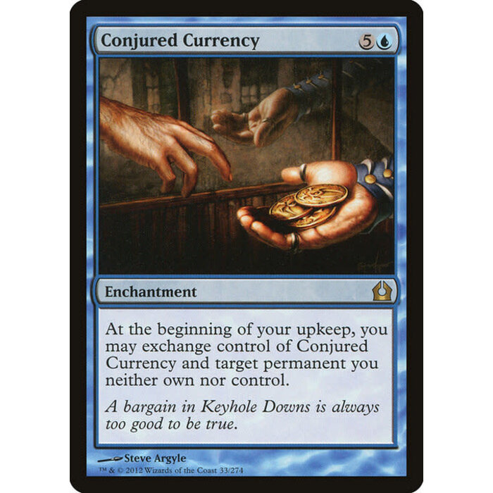 Magic: The Gathering Conjured Currency (033) Moderately Played