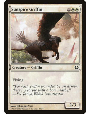 Magic: The Gathering Sunspire Griffin (025) Lightly Played