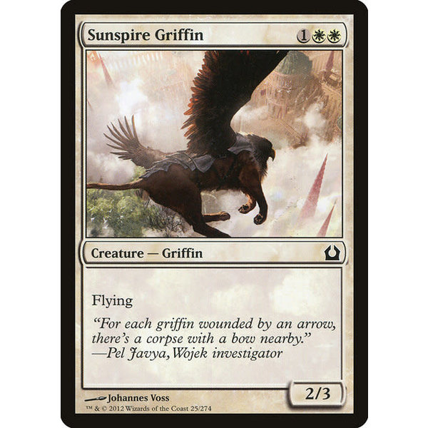 Magic: The Gathering Sunspire Griffin (025) Lightly Played