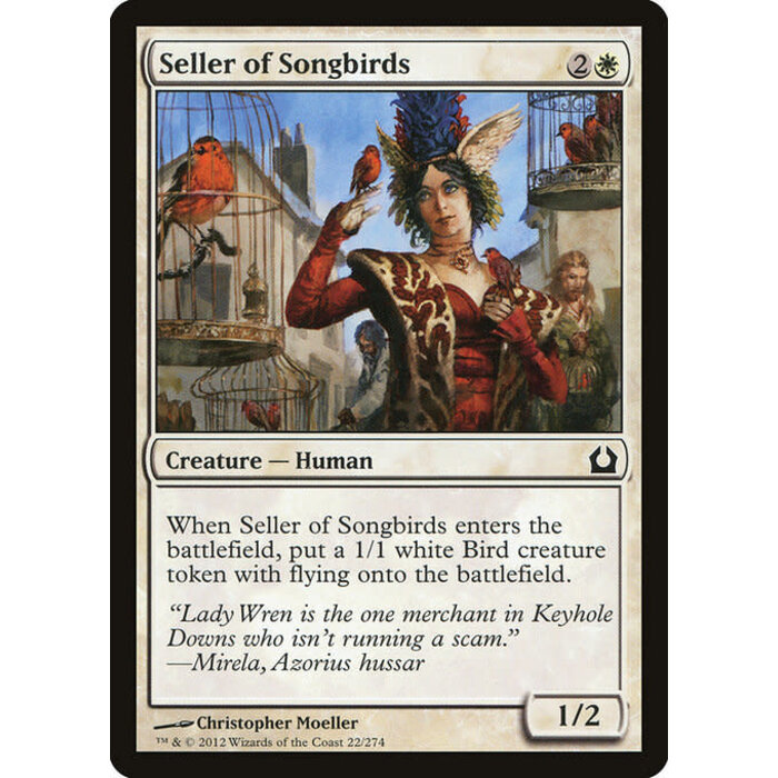 Magic: The Gathering Seller of Songbirds (022) Lightly Played