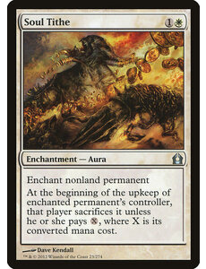 Magic: The Gathering Soul Tithe (023) Moderately Played