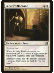 Magic: The Gathering Security Blockade (020) Lightly Played