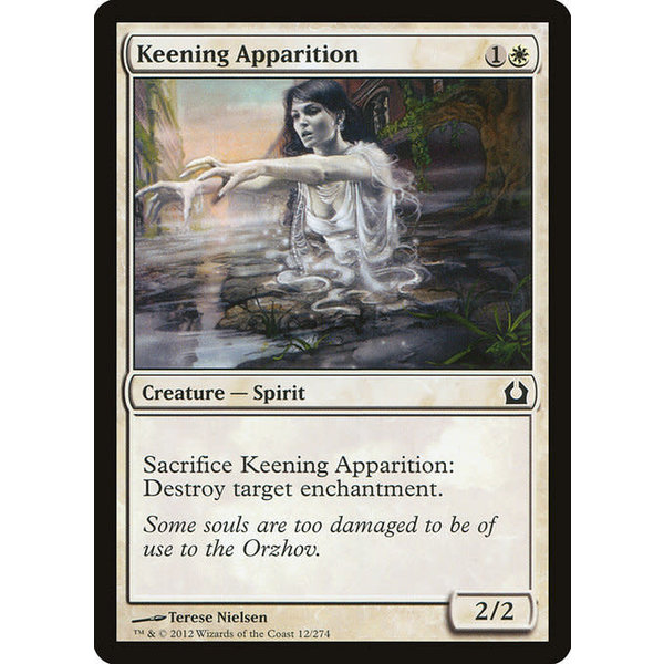 Magic: The Gathering Keening Apparition (012) Damaged