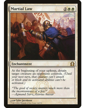 Magic: The Gathering Martial Law (014) Heavily Played
