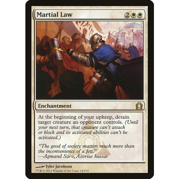 Magic: The Gathering Martial Law (014) Heavily Played