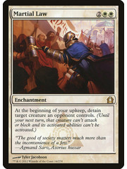 Magic: The Gathering Martial Law (014) Moderately Played