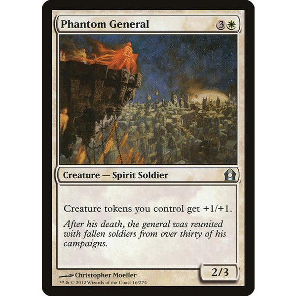 Magic: The Gathering Phantom General (016) Lightly Played Foil